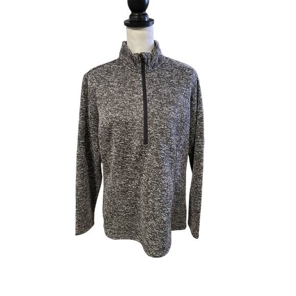 Bit & Bridle Gray 3/4 Pull Over Long Sleeve medium - Picture 1 of 3